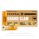 Premium 20 Gauge Ammo For Sale - 3” 1-5/16oz. #3 Shot Ammunition in Stock by Federal Grand Slam - 10 Rounds