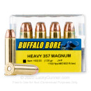 Premium 357 Mag Heavy Ammo For Sale - 125 Grain JHP Ammunition in Stock by Buffalo Bore - 20 Rounds