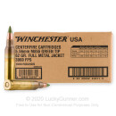 Bulk 5.56x45 Ammo For Sale - 62 Grain FMJ M855 Ammunition in Stock by Winchester USA - 1000 Rounds