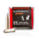 Premium 22 WMR Ammo For Sale - 30 Grain V-Max Ammunition in Stock by Winchester Varmint HV - 50 Rounds