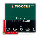 Cheap 410 Bore Ammo For Sale - 2-1/2" 1/2oz. #9 Shot Ammunition in Stock by Fiocchi - 250 Rounds