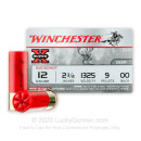 Cheap 12 Gauge Ammo - 2-3/4" - 00 Buck - Game Shot Shells - Winchester Super-X - 5 Rounds