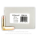 Premium 50 Beowulf Ammo For Sale - 350 Grain XTP Ammunition in Stock by Underwood - 20 Rounds