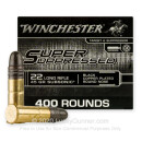 Premium 22 LR Ammo For Sale - 45 Grain CPRN Ammunition in Stock by Winchester Super Suppressed - 400 Rounds
