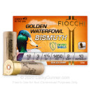 Premium 12 Gauge Ammo For Sale - 3” 1-3/8oz. #2 Bismuth Shot Ammunition in Stock by Fiocchi Golden Waterfowl - 10 Rounds