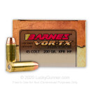 45 Long Colt Barnes Ammo For Sale - 200 gr XPB Hollow Point Barnes Ammunition In Stock - 20 Rounds