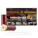 Premium 12 Gauge Ammo For Sale - 2-3/4” 7/8oz. #9 Shot Ammunition in Stock by Federal High Over All - 25 Rounds