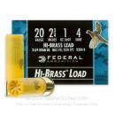 Cheap 20 Gauge Ammo For Sale - 2-3/4" 1 oz. #4 Shot Ammunition in Stock by Federal Game Shok Hi-Brass - 25 Rounds