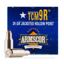 Cheap 22 TCM 9R Ammo For Sale - 39 Grain JHP Ammunition in Stock by Armscor USA - 100 Rounds
