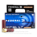 Bulk 12 Gauge Ammo For Sale - 3” 1-1/4oz. #2 Steel Shot Ammunition in Stock by Federal Speed-Shok - 100 Rounds
