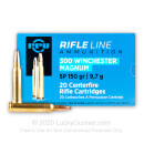 Cheap 300 Winchester Magnum Ammo For Sale - 150 gr SP - Prvi Partizan Ammo - 20 Rounds