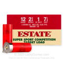 Bulk 12 Gauge Ammo For Sale - 2-3/4” 1oz. #7.5 Shot Ammunition in Stock by Estate Super Sport Competition Target - 250 Rounds
