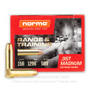 Cheap 357 Mag Ammo For Sale - 158 Grain FMJ Ammunition in Stock by Norma - 50 Rounds