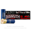 Premium 12 Gauge Ammo For Sale - 3” 1-5/8oz. #5 Shot Ammunition in Stock by Kent Bismuth Turkey - 5 Rounds