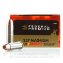 Premium 357 Mag Ammo For Sale - 140 Grain Barnes Expander HP Ammunition in Stock by Federal Vital-Shok - 20 Rounds