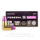 Premium 9mm Ammo For Sale - 147 Grain Total Synthetic Jacket FN Ammunition in Stock by Federal Syntech Training Match - 500 Rounds