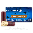 Cheap 12 Gauge Ammo For Sale - 2-3/4” 1-1/8oz. BB Steel Shot Ammunition in Stock by Federal Speed-Shok - 25 Rounds