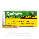 30-30 Ammo For Sale - 150 gr SP - Remington Core-Lokt Ammo Online