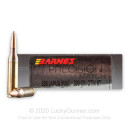 Premium 338 Lapua Mag Ammo For Sale - 300 Grain OTM Ammunition in Stock by Barnes Precision Match - 20 Rounds