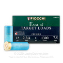 Cheap 12 Gauge Ammo For Sale - 2-3/4" #7.5 Crusher Ammunition in Stock by Fiocchi - 250 Rounds