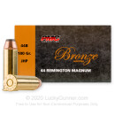 Cheap 44 Mag Defense Ammo For Sale - 180 gr JHP- Reloadable PMC Ammunition Online - 25 Rounds