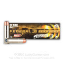 Premium 357 Mag Ammo For Sale - 170 Grain Bonded JHP Ammunition in Stock by Federal HammerDown - 20 Rounds