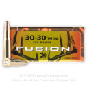 Bulk 30-30 Ammo For Sale - 150 gr SP - Federal Fusion Ammo Online - 200 Rounds