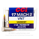Premium 17 HM2 Ammo For Sale - 17 Grain VNT Ammunition in Stock by CCI - 50 Rounds