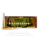 270 Ammo For Sale - 130 gr Fusion - Federal Fusion Ammo Online
