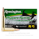 Premium 270 Ammo For Sale - 140 Grain PSP Ammunition in Stock by Remington HyperSonic Bonded - 20 Rounds