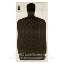 Champion Paper Silhouette LE Targets For Sale - Black B27 Targets In Stock