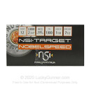 Cheap 12 Gauge Ammo For Sale - 2 3/4" 1 1/8 oz. #7 Shot Ammunition in Stock by NSI Target NobelSport - 25 Rounds