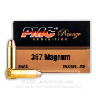 357 Mag Ammo For Sale - 158 gr JSP Ammunition by PMC In Stock - 1000 Rounds
