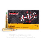 Cheap 5.56x45 Ammo For Sale - 62 Grain FMJ M855 Ammunition in Stock by PMC X-TAC - 20 Rounds