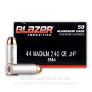 44 Magnum Ammo For Sale - 240 gr JHP CCI Ammunition In Stock