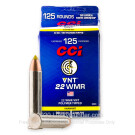 Premium 22 WMR Ammo For Sale - 30 Grain VNT Ammunition in Stock by CCI - 125 Rounds
