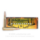 6.5x55mm Swedish - 140 gr Fusion - Federal Fusion - 20 Rounds