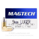 9mm - 124 gr LRN - Magtech - 1000 Round Case