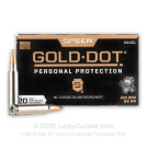 223 Rem - 62 Grain SP - Speer Gold Dot - 20 Rounds