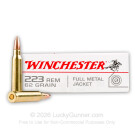 223 Rem - 62 gr FMJ - Winchester USA - 20 Rounds