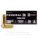 10mm Auto - 200 Grain JHP - Federal Punch - 500 Rounds