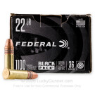 22 LR - 36 Grain CPHP - Federal Black Pack - 4400 Rounds
