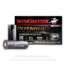 12 Gauge - 2-3/4” 1oz. Segmented Rifled Slug - Winchester Defender - 100 Rounds