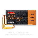 32 ACP - 71 Grain FMJ - PMC - 50 Rounds