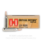 223 Rem - 55 Grain FTX - Hornady Critical Defense - 20 Rounds