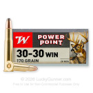 30-30 - 170 Grain PP - Winchester Super-X - 200 Rounds