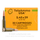 5.45x39 - 65 Grain FMJ - Tela Impex - 1500 Rounds