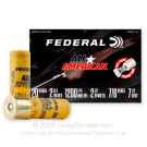 20 Gauge - 2-3/4" 7/8oz. #7.5 Shot - Federal All American - 250 Rounds