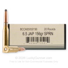 6.5 Japanese - 156 Grain SPRN - Bannerman - 20 Rounds