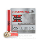 410 Gauge - 3" 3/4oz. #7.5 Shot - Winchester Super-X - 25 Rounds